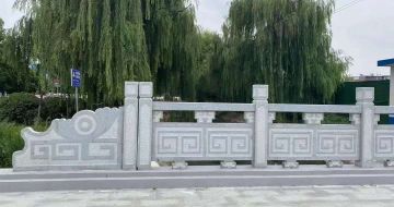 安庆 芝麻灰桥栏杆、河道栏杆安装效果