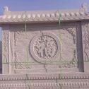 安庆 芝麻白花岗岩屏风，照壁，影壁