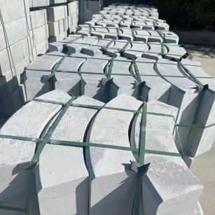 安庆 芝麻灰弧形路沿石