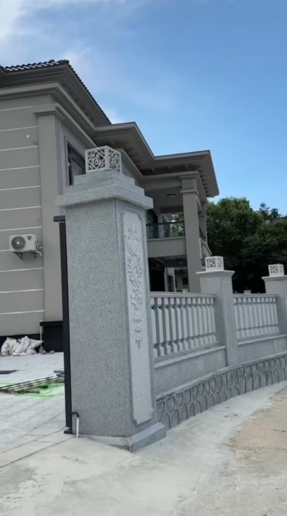 安庆 芝麻白别墅围墙栏杆，私人订制