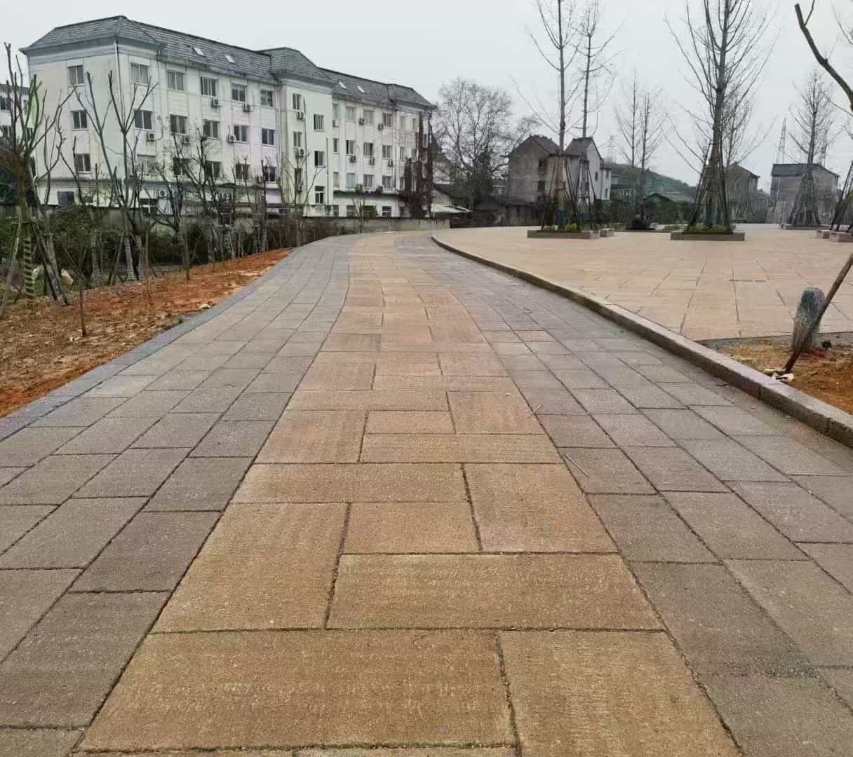 安庆仿古石铺装效果