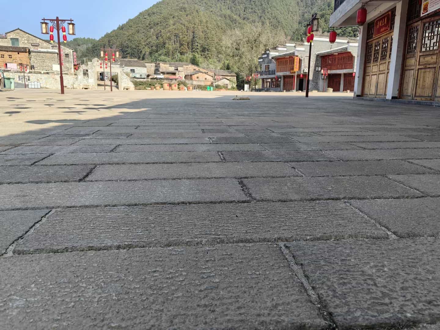 安庆仿古石铺装效果