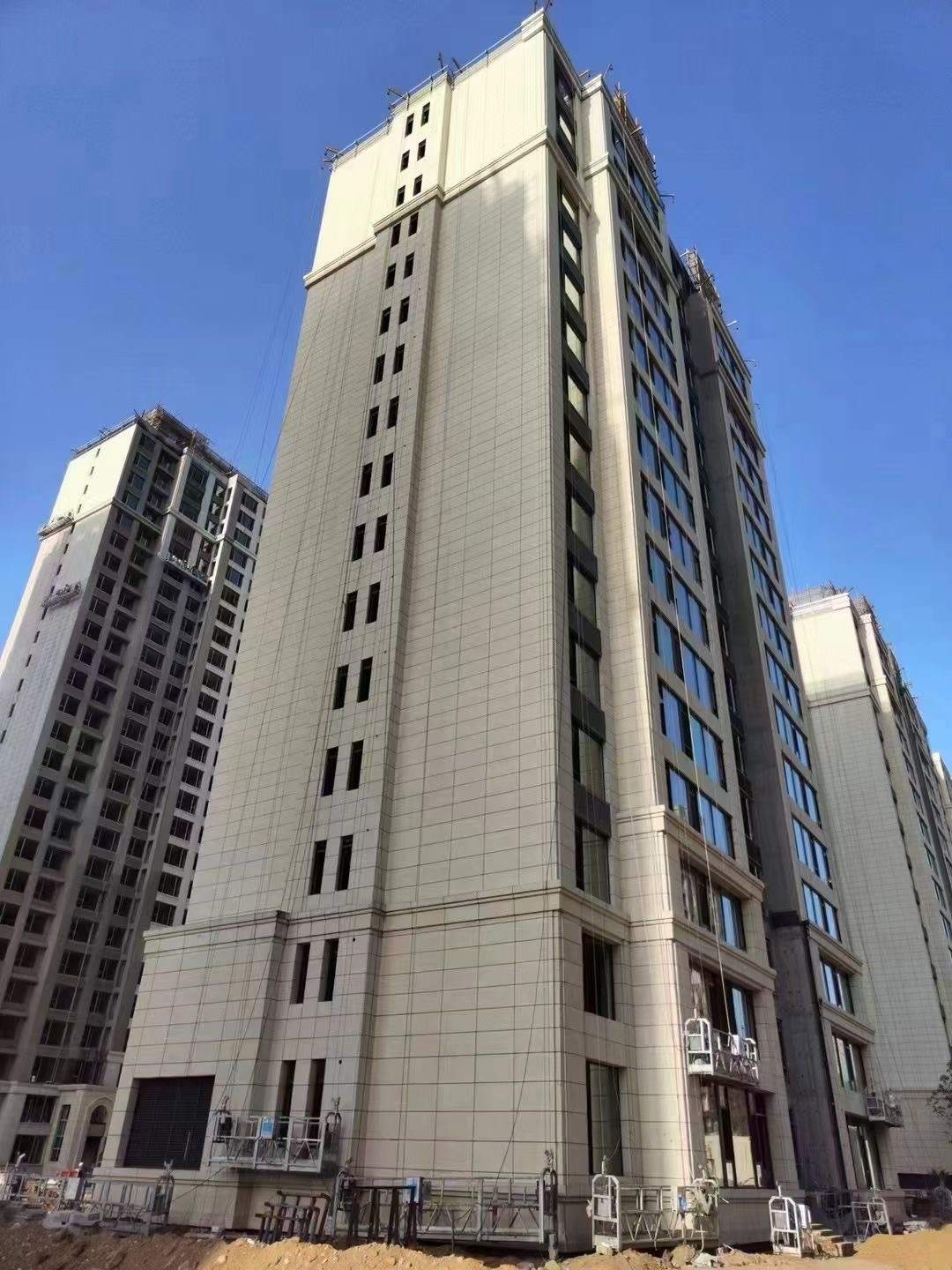 安庆黄金麻高端小区，外墙干挂