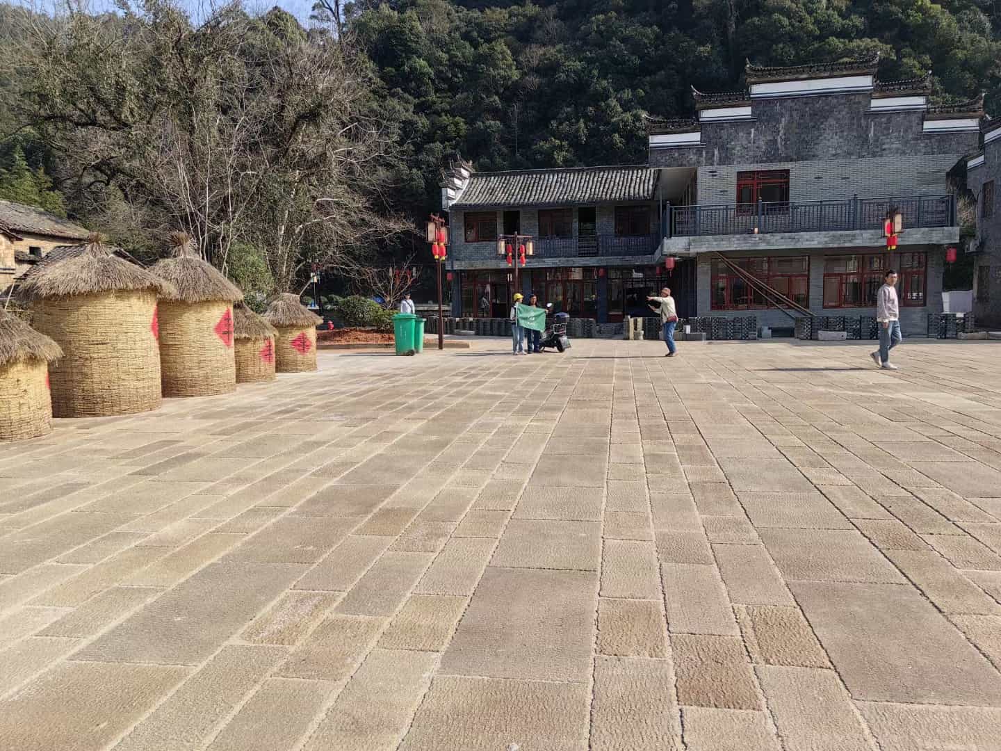 安庆仿古石铺装效果