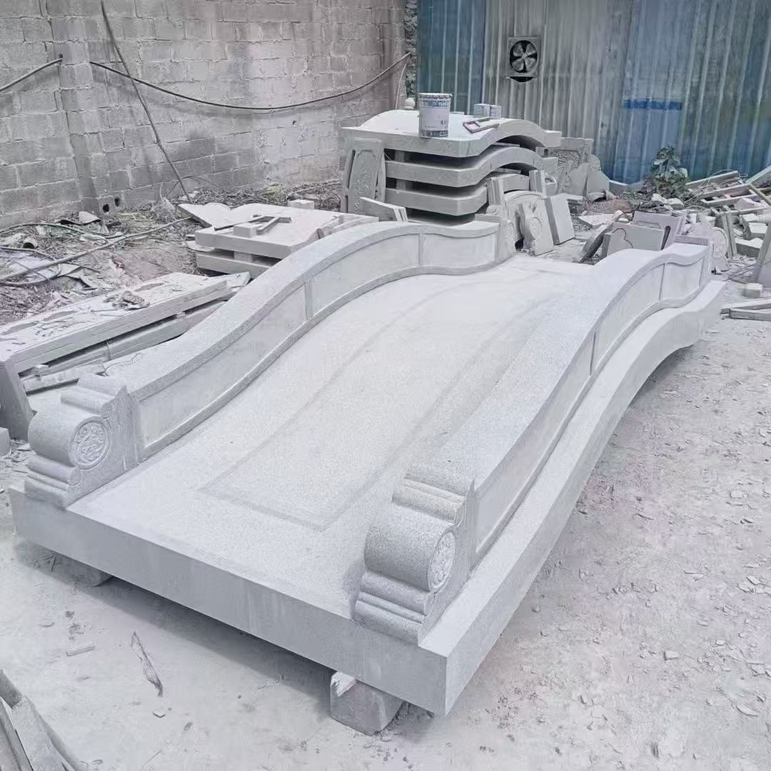 安庆 芝麻灰花岗岩园林景观 小石桥